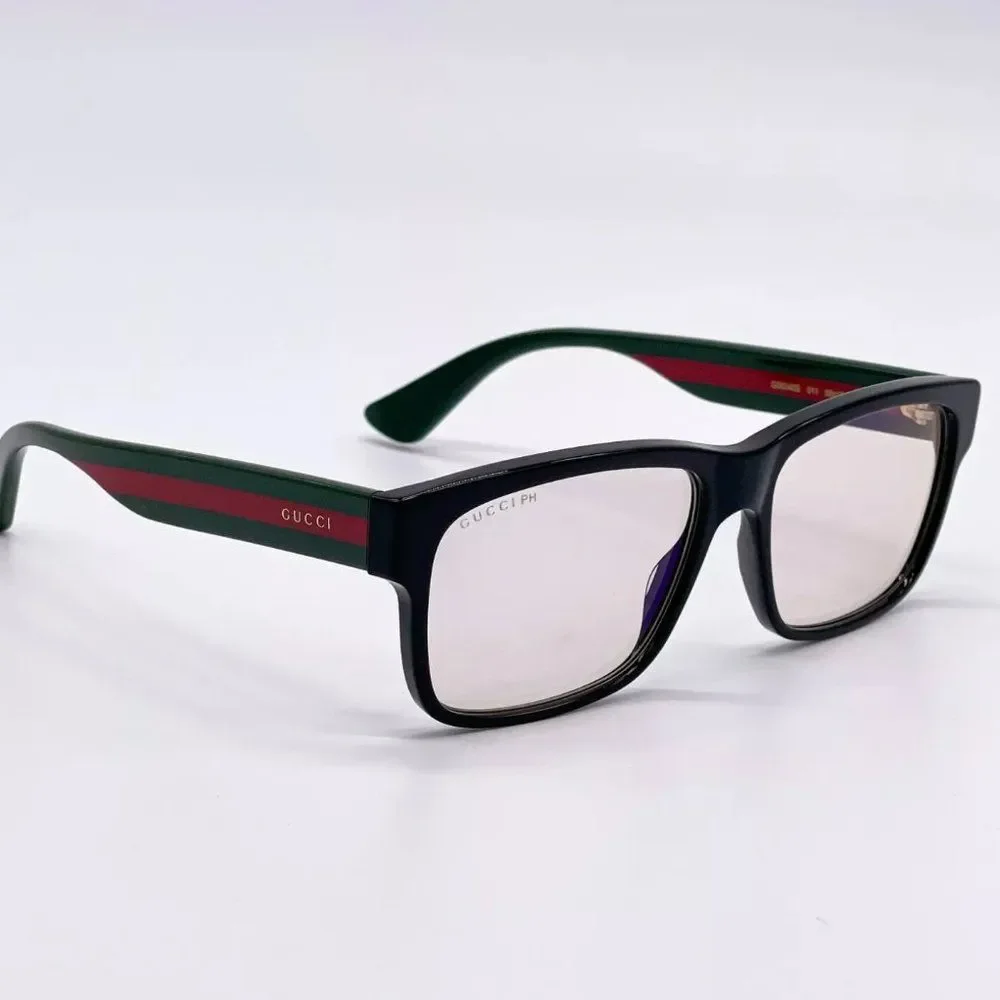 Sale! New Gucci Unisex 58mm Grey Transition Lens Eyeglasses!